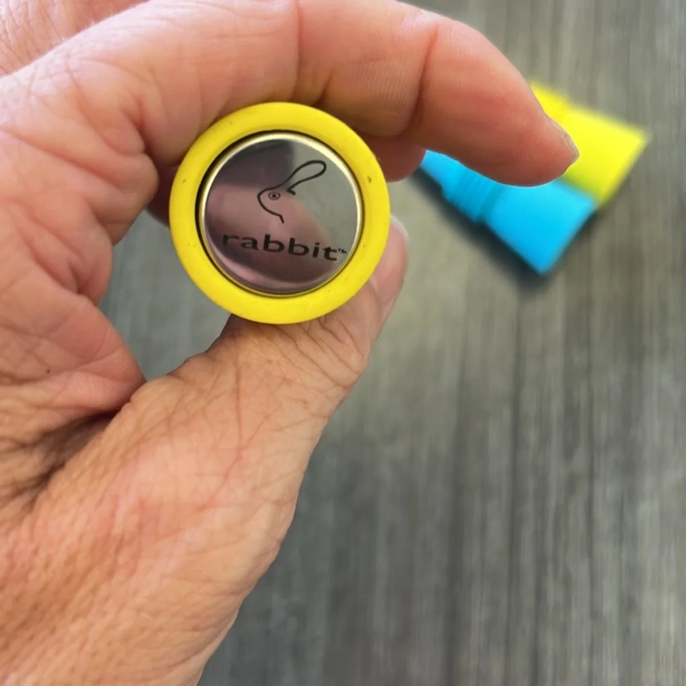 Colorful Silicone Bottle Stoppers Set. Houdini and Rabbit brand